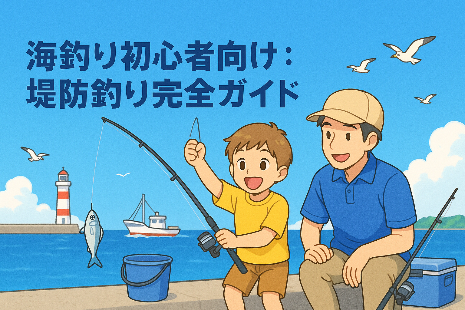 海釣り初心者向け：堤防釣り完全ガイド
