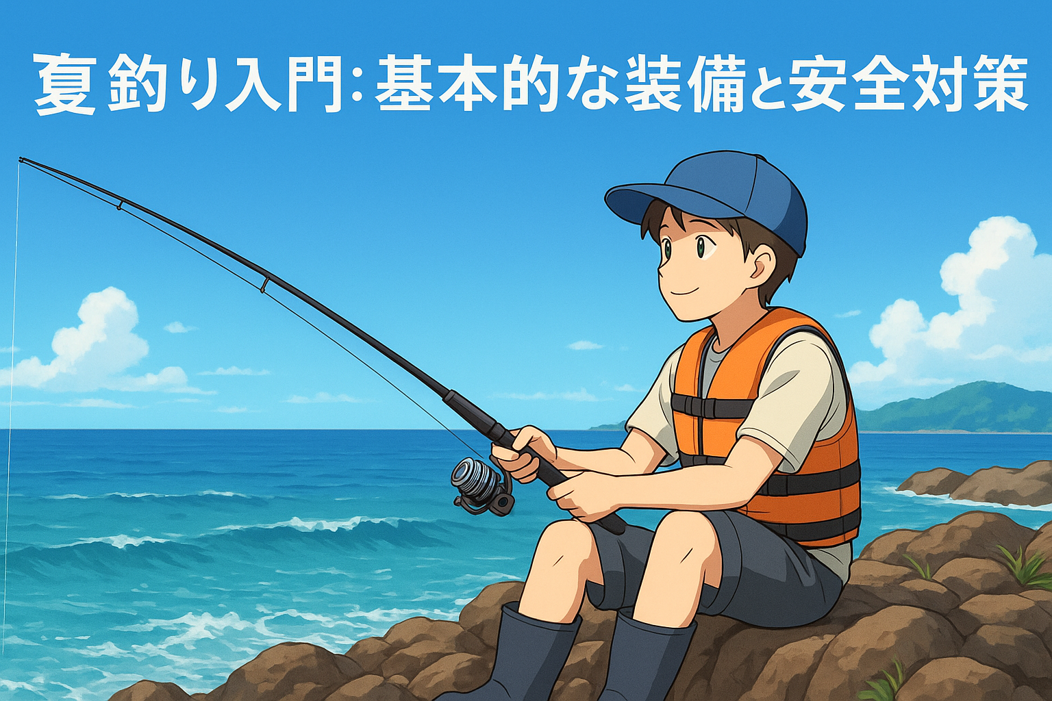 磯釣り入門：基本的な装備と安全対策