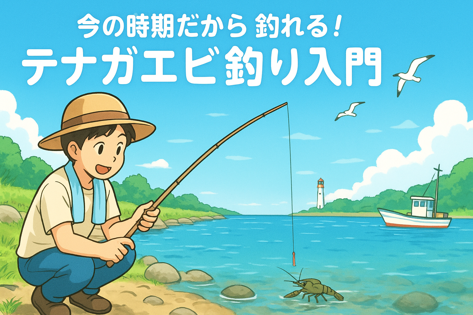今がチャンス！誰でも楽しめる「テナガエビ釣り」の魅力