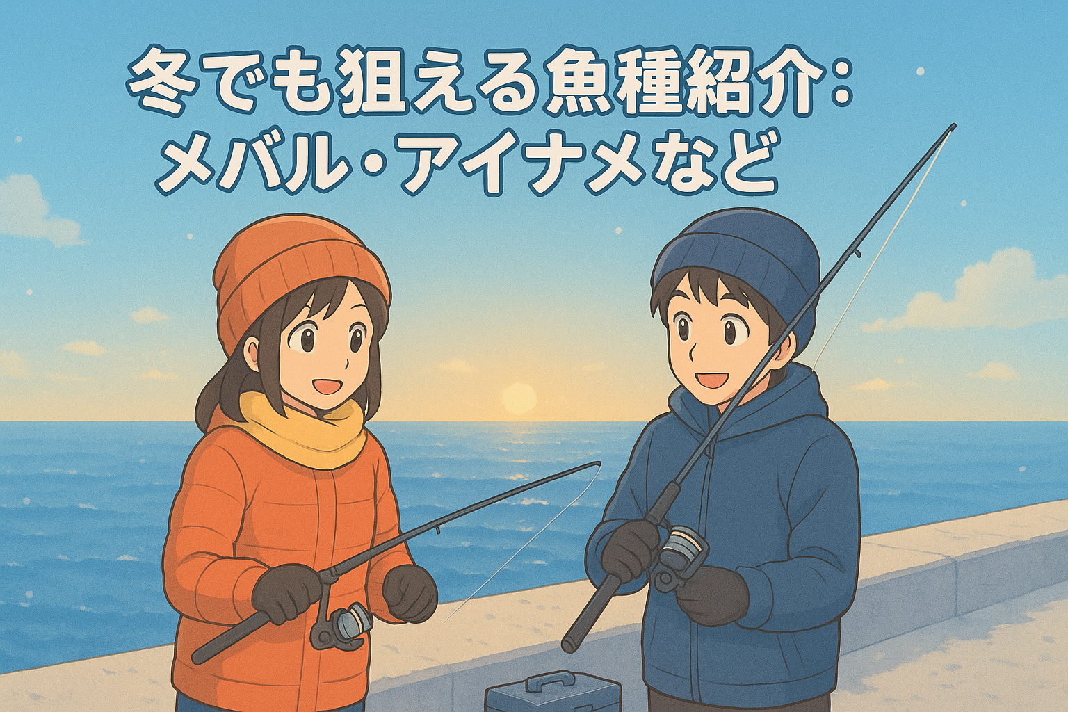 寒い季節でも釣りを楽しみたい初心者さんへ