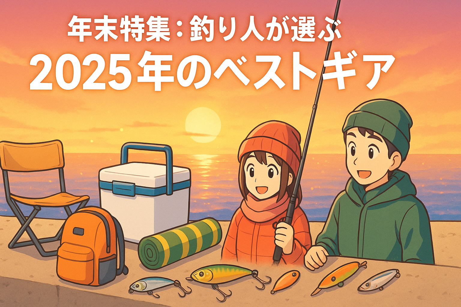 年末特集：釣り人が選ぶ2025年のベストギア