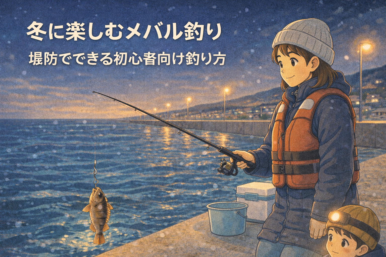 冬に楽しむメバル釣り